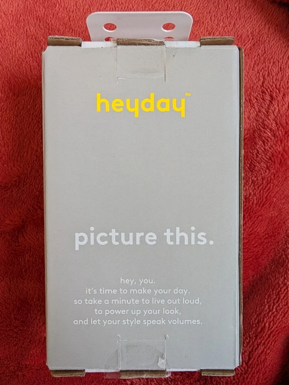 heyday Single-Use Camera New In Box Mauve and Black